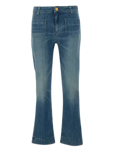 Seafarer Francoise Flared Jeans In Blue
