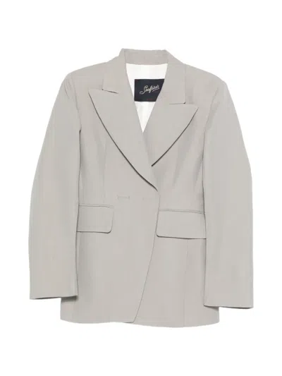 Seafarer Gilda Blazer In Gray