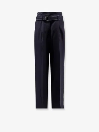 Seafarer Irony Virgin Wool Trousers In Black