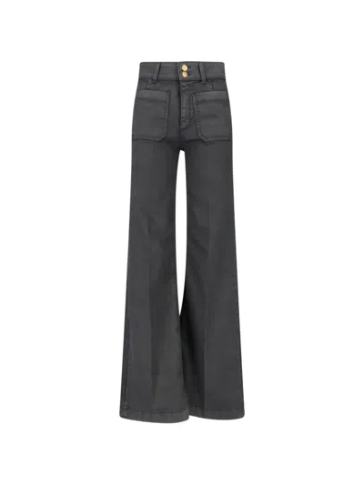 Seafarer Jane Flared Jeans In Black