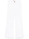 Seafarer Jane Pocket-detail Flared Trousers In White