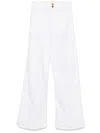 Seafarer Jane Pocket-detail Flared Trousers In Multicolor