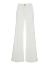 Seafarer 'jane' White Pants With Patch Pockets On The Front And Logo Patch On The Back