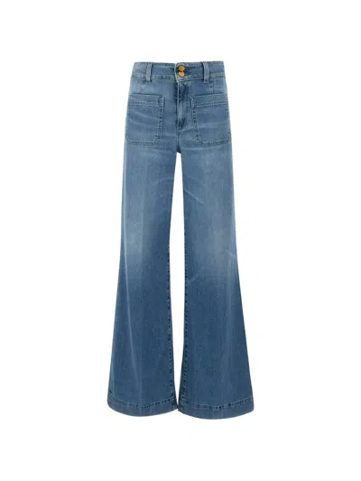 Seafarer Jane Wide-leg Jeans In Blue