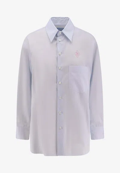 Seafarer Kim Long-sleeved Shirt In Blue