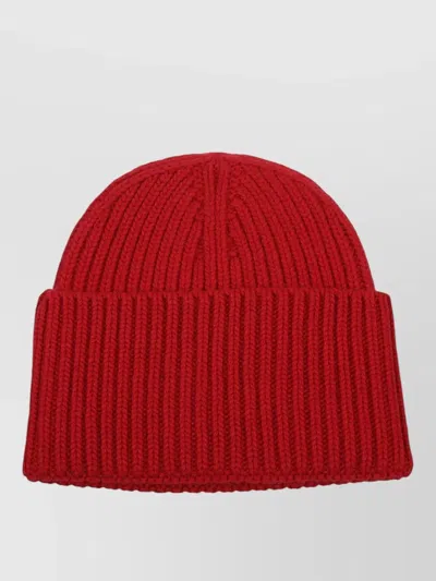 Seafarer Logo Wool Beanie Folded Cuff Ribbed