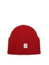 Seafarer Logo Wool Beanie In Red