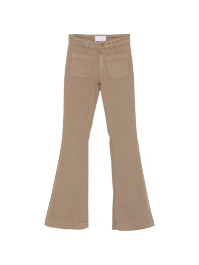 Seafarer Logo-embroidered Trousers In Neutral