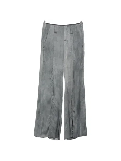 Seafarer Maiorca Split-front Trousers In Gray