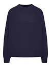 Seafarer Cashmere Crew-neck Sweater In Blue