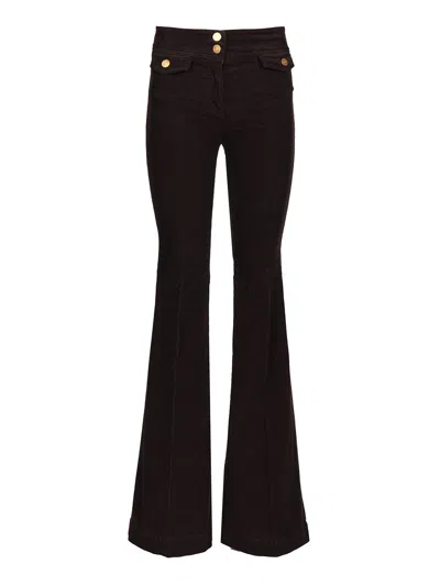 Seafarer Pantalone Emi Jeans Green In Black