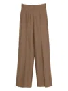 Seafarer Pleated Pants In Brown
