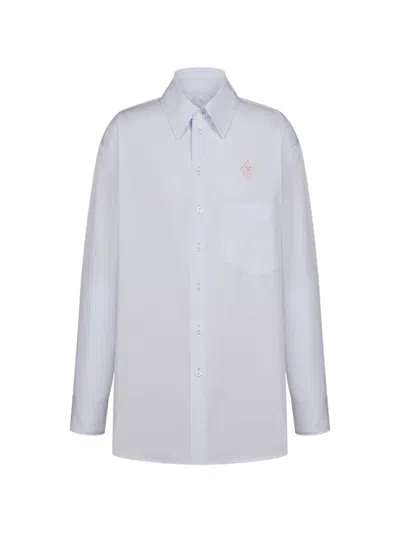 Seafarer White Kim Button-up Cotton Shirt