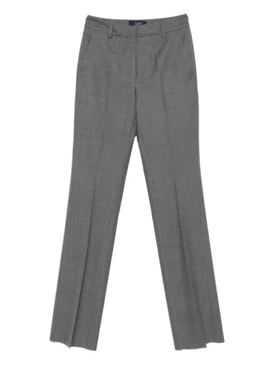 SEAFARER RAW-EDGE STRAIGHT TROUSERS