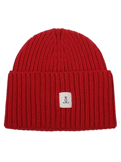 SEAFARER RED LOGO WOOL BEANIE