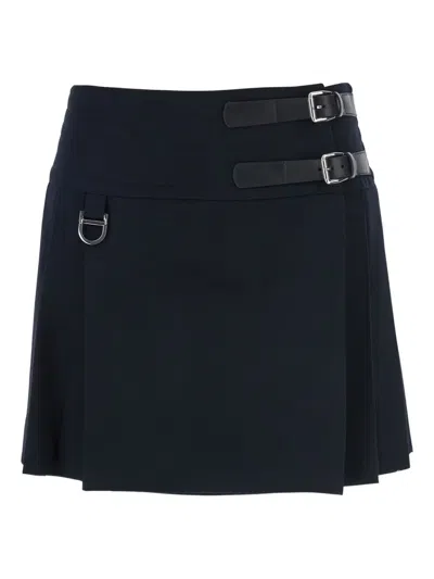 SEAFARER SAM PLEATED BUCKLED SKIRT