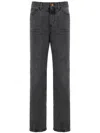 Seafarer Faded Straight-leg Jeans In Black
