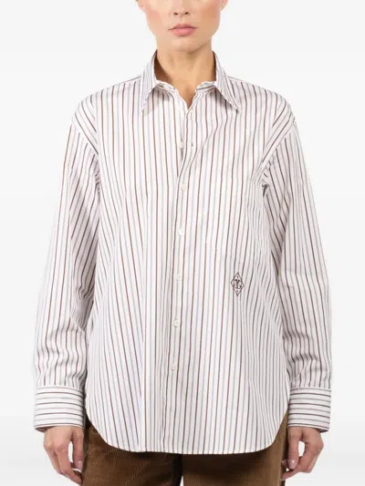 Seafarer Striped Shirt In Neutral