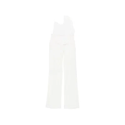Seafarer Straight-leg Trousers In White