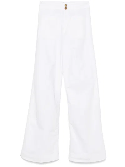 Seafarer White Cotton Ea Jeans Jane