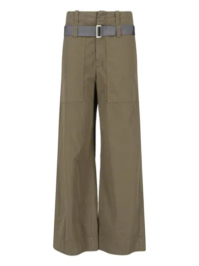 Seafarer Wide Pants In Green