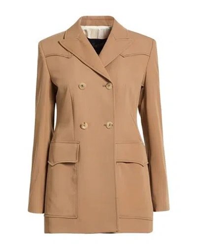 Seafarer Woman Blazer Brown Size 6 Virgin Wool