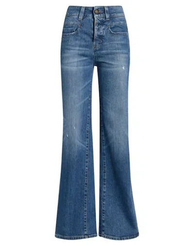 Seafarer Woman Jeans Blue Size 26 Cotton, Elastane