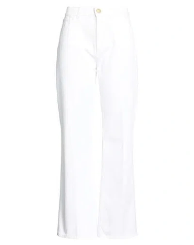 Seafarer Woman Jeans White Size 27 Cotton