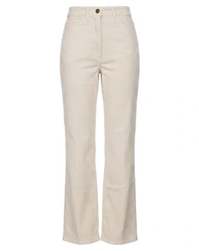 Seafarer Woman Pants Beige Size 25 Cotton, Elastane