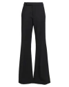 Seafarer Woman Pants Black Size 8 Virgin Wool, Elastane