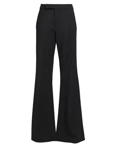 Seafarer Woman Pants Black Size 8 Virgin Wool, Elastane