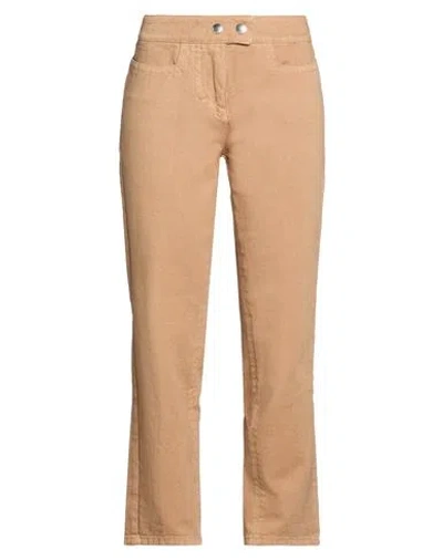 Seafarer Woman Pants Camel Size 32 Cotton In Gold