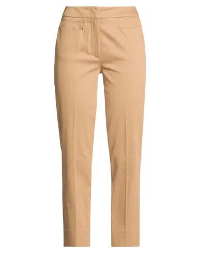 Seafarer Woman Pants Light Brown Size 6 Cotton, Elastane In Nude