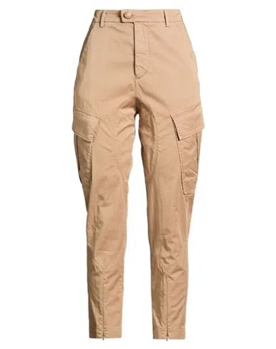Seafarer Woman Pants Sand Size 10 Cotton, Elastane In Nude