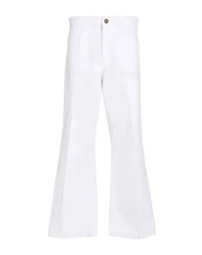 Seafarer Woman Pants White Size 25 Cotton