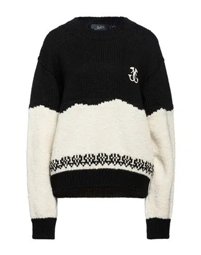 Seafarer Woman Sweater Black Size Xs Virgin Wool, Polyamide