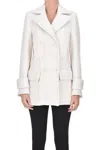 Seafarer Wool Caban In White
