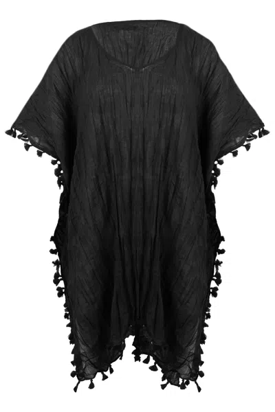 Seafolly Amnesia Kaftan Black