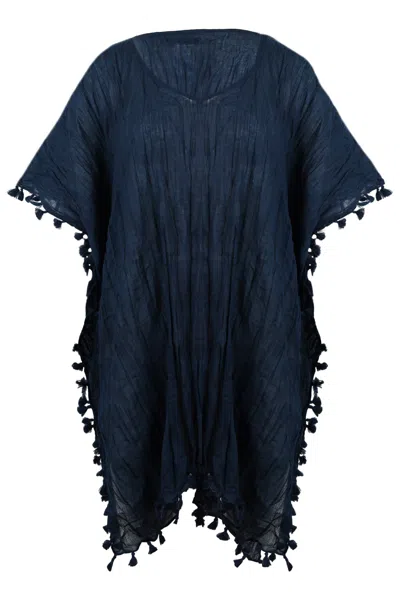 Seafolly Amnesia Kaftan Indigo