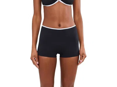 Seafolly Beach Bound Boyleg Pants In Black