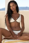 Seafolly Beach Bound Ring-front Tank Bikini Top In Beige