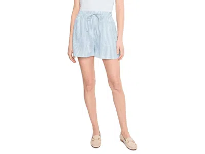 Seafolly Beach Edit Beach Club Drawstring Shorts In Blue