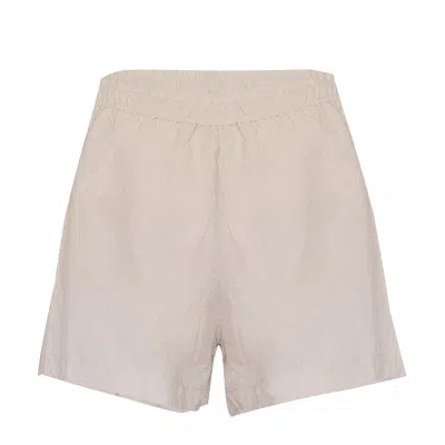 Seafolly Beach Edit Beach Linen Short In Neutral