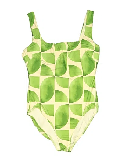 Pre-owned Seafolly Bodysuit In Green