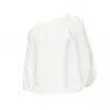 Seafolly Canvas Cold Shoulder Top White In White