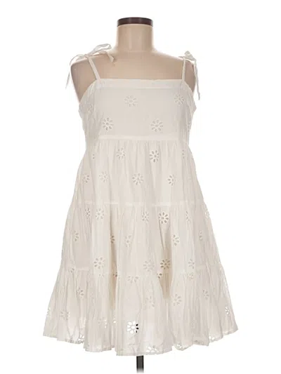 Pre-owned Seafolly Casual Dress In Ivory
