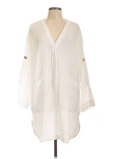 Pre-owned Seafolly Casual Dress In Ivory