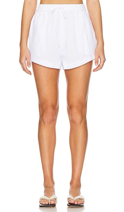 Seafolly Crinkle Short In 白色