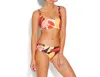Seafolly Cut Copy Dd Cup Tank Bikini Top In Tangelo In Orange