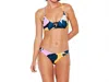 Seafolly Cut Copy Hipster Bikini Bottom In Blueprint In Blue